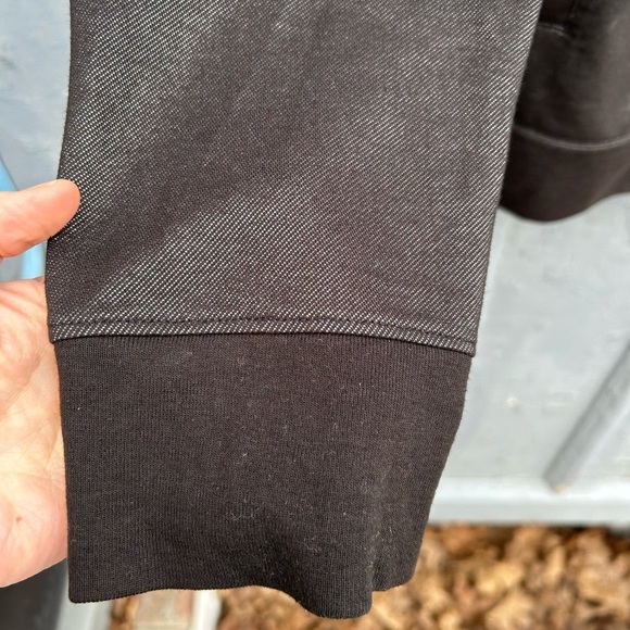 John Varvatos Grey “luxe” light pleather accented jacket, size XL - Picture 4 of 9